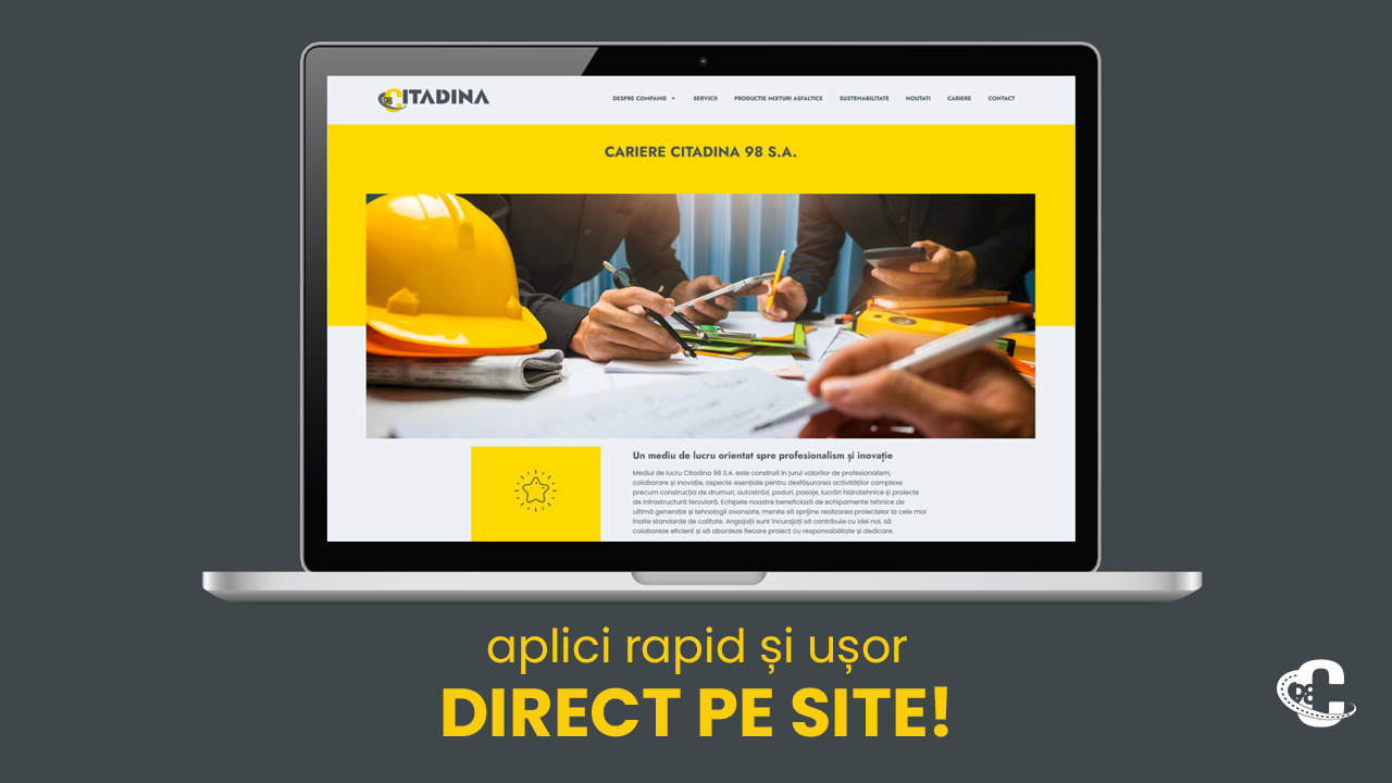 oportunitati de cariera in constructii Citadina 98