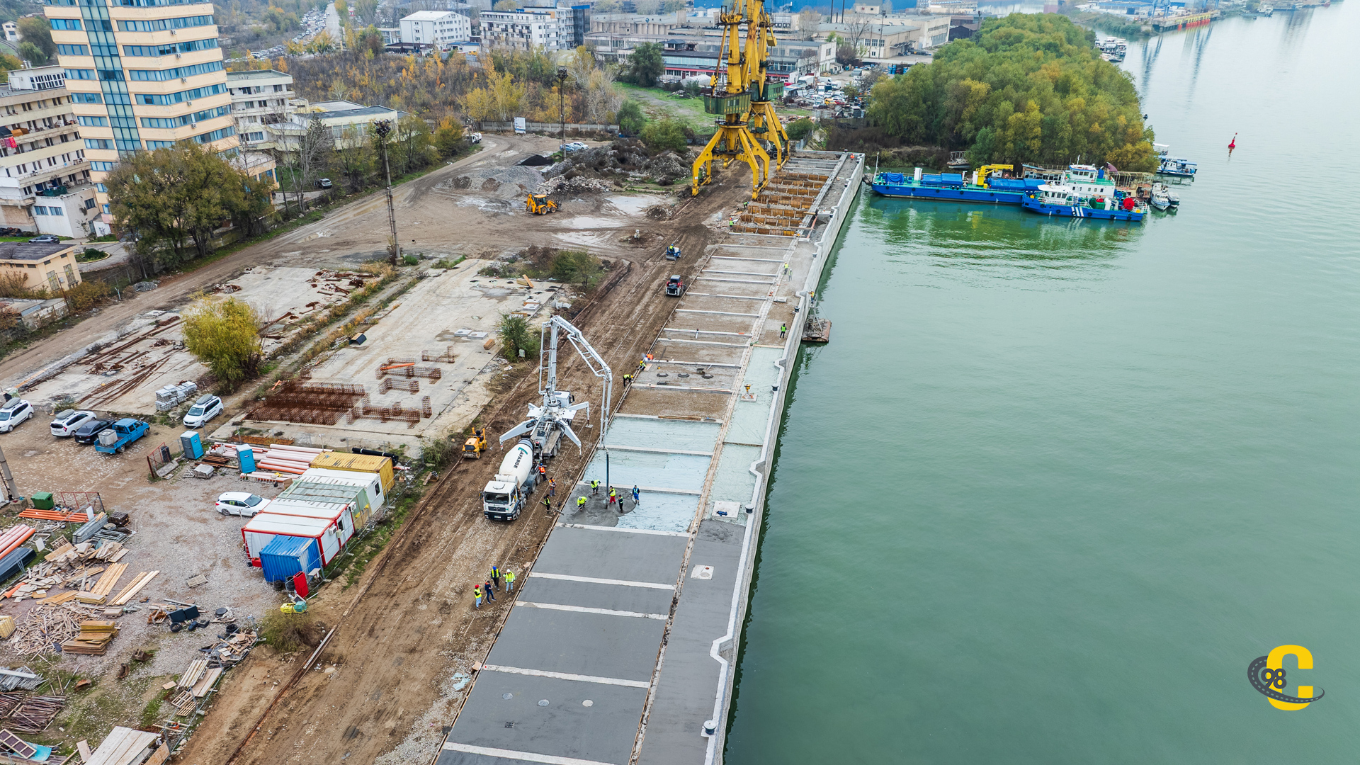 Citadina 98 modernizează Portul Tulcea