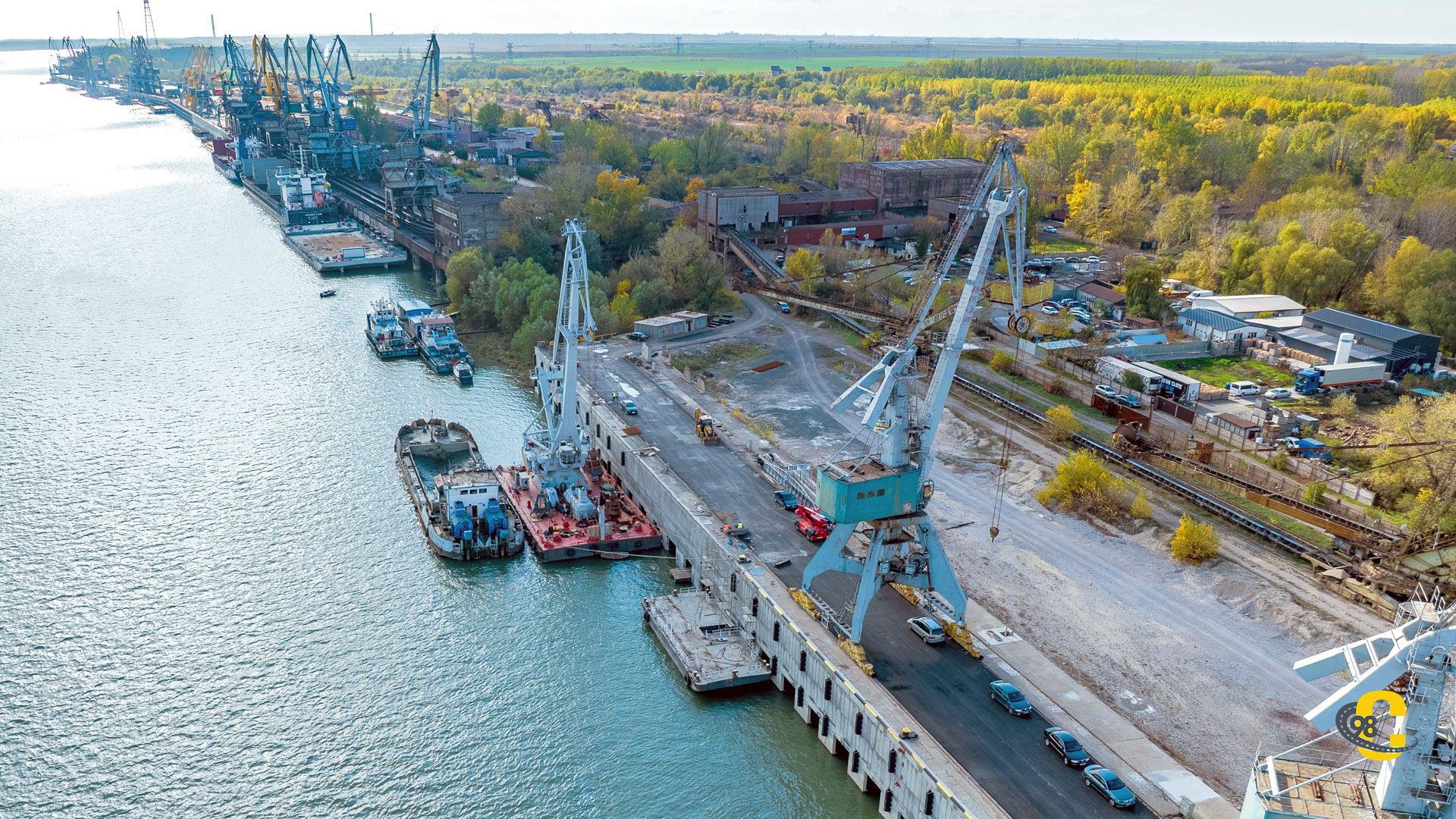 Modernizare port mineralier Galati